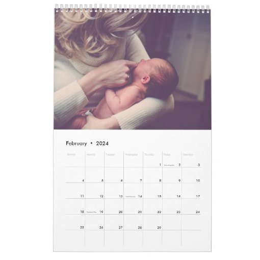 Personalized Family Photo Calendar Zazzle