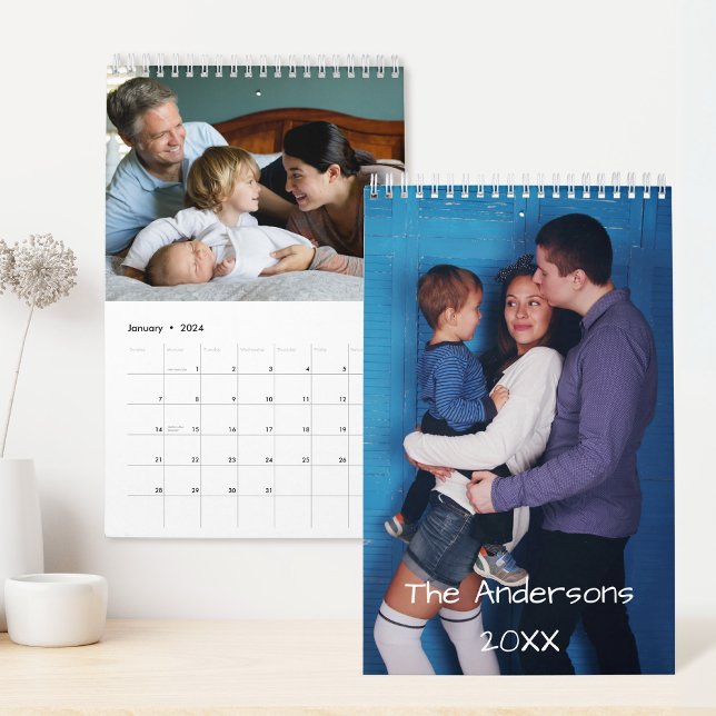 Personalized Family Photo Calendar (Creator Uploaded)