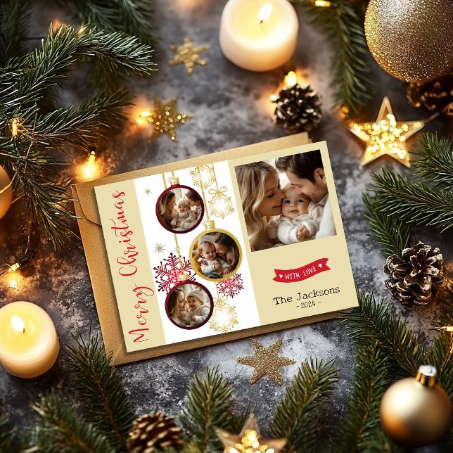 Personalized Family Photo Christmas Card  (Creator Uploaded)