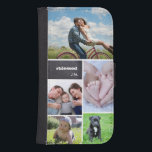Personalized Family Photo Collage #blessed Galaxy S4 Wallet Case<br><div class="desc">Protect your phone and choose your most beloved photos to cover this case. Easily customize the images with your family photos,  kids & baby,  pets,  wedding day faves. Change the hashtag #blessed and name initials as needed.</div>