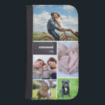 Personalized Family Photo Collage #blessed Galaxy S4 Wallet Case<br><div class="desc">Protect your phone and choose your most beloved photos to cover this case. Easily customize the images with your family photos,  kids & baby,  pets,  wedding day faves. Change the hashtag #blessed and name initials as needed.</div>