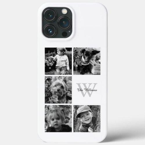 Personalized Family Photo Collage iPhone 13 Pro Max Case
