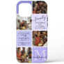 Personalized Family Photo Collage Monogram Quotes  iPhone 12 Pro Max Case