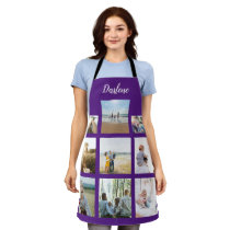Personalized Family Photo Collage Name Apron Personalized Family Photo Collage Name Apron