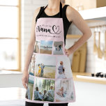 Personalized Family Photo Collage We Love You Nana Apron at Zazzle
