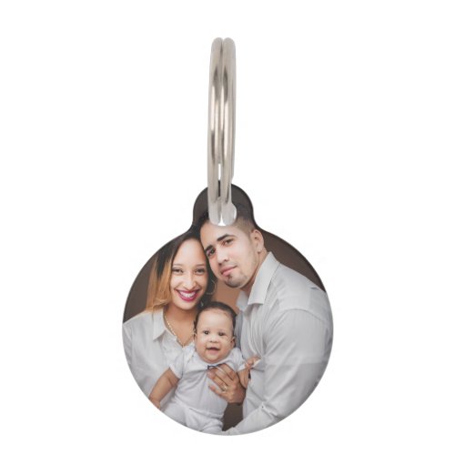 Personalized Family Photo Create Your Own Pet ID Tag
