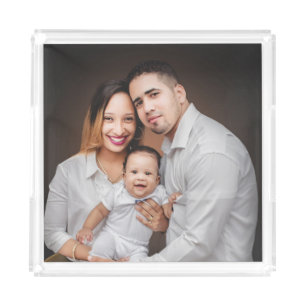 Personalized Family Photo Custom Acrylic Tray