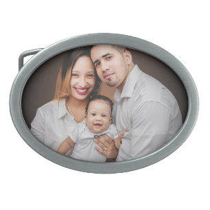 Personalized Family Photo Custom Belt Buckle
