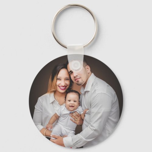 Personalized Family Photo Custom    Keychain