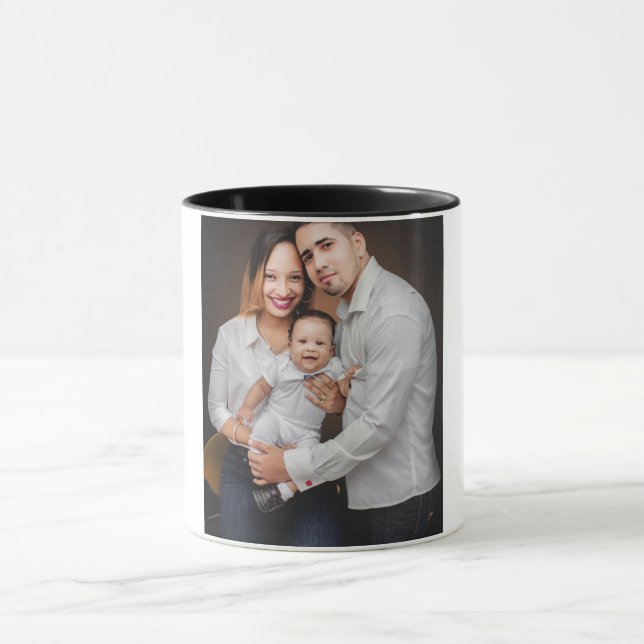 Personalized Family Photo Custom Mug (Center)