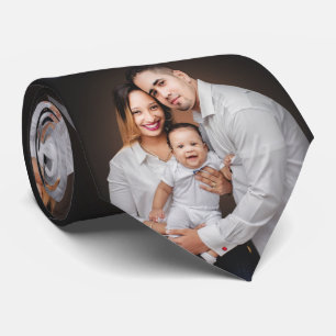 Personalized Family Photo Custom Neck Tie