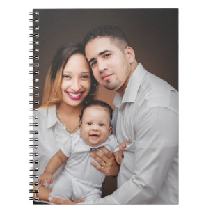 Personalized Family Photo Custom Notebook