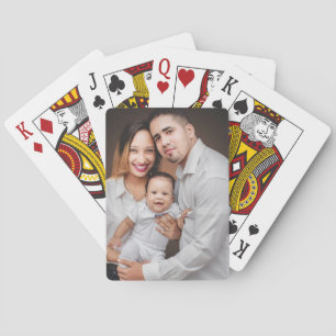 Personalized Family Photo Custom Poker Cards