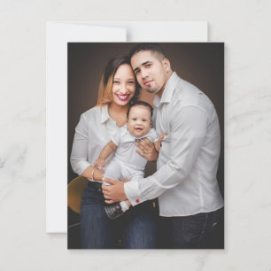 Personalized Family Photo Custom Postcard
