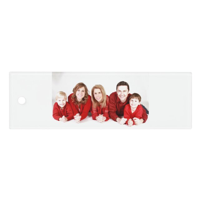 Personalized Family Photo Custom Ruler (Front)