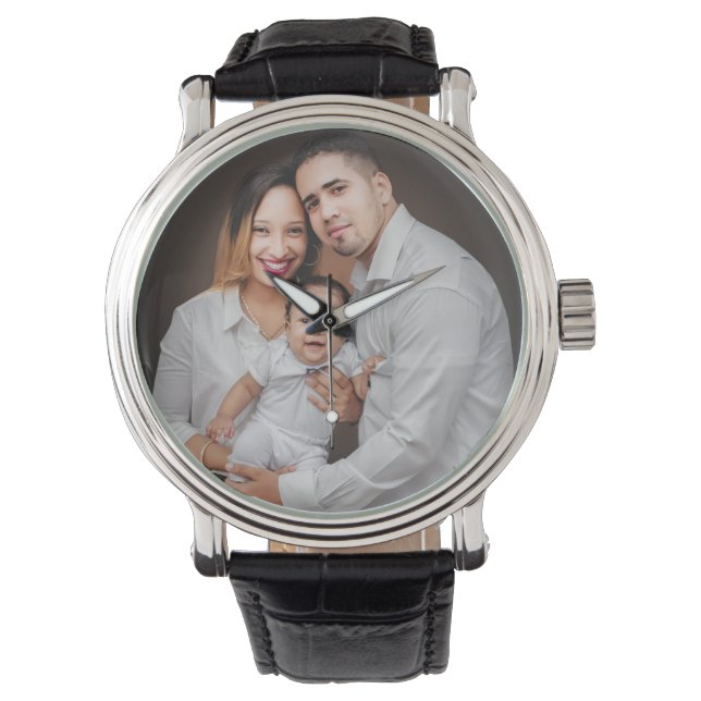 Personalized Family Photo Custom  Watch (Front)