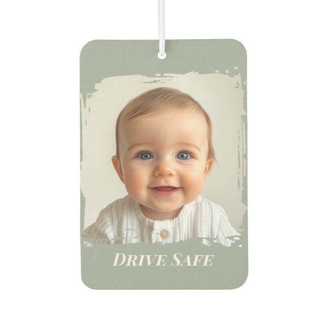 Personalized Family Photo — Double-Sided | Car Air Freshener (Front)