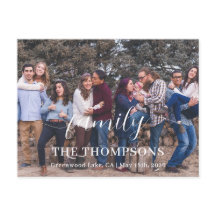 Personalized Family Photo Favors Keepsake Gifts