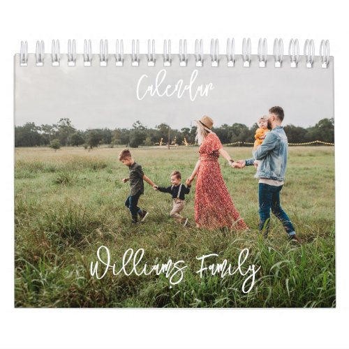  Personalized Family Photo gift Calendar