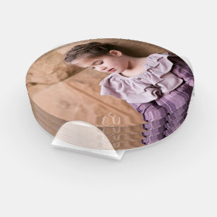 Personalized Family Photo Gift Coaster Set