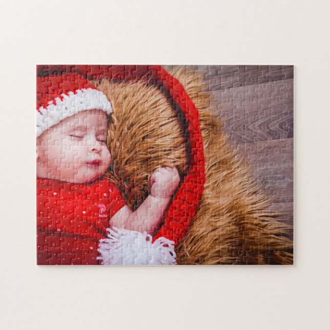 Personalized Family Photo Jigsaw Puzzle (Horizontal)