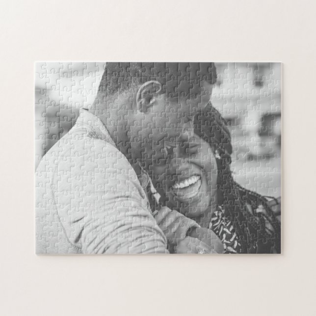 Personalized Family Photo Jigsaw Puzzle (Horizontal)