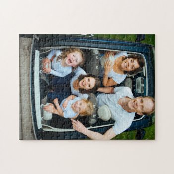 Personalized Family Photo Jigsaw Puzzle by sunbuds at Zazzle