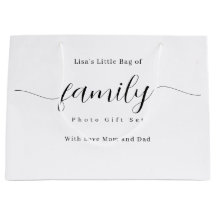 Personalized Family Photo Keepsake Gift Set