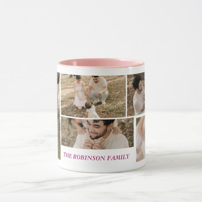 Personalized Family Photo Mug (Center)