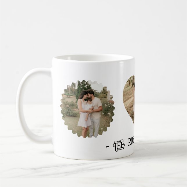 Personalized Family Photo Mug (Left)