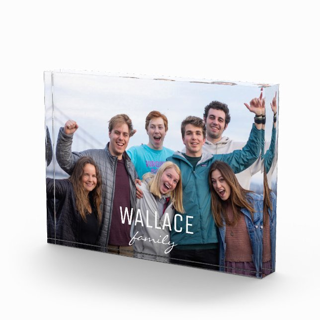 Personalized Family Photo Name (Right)