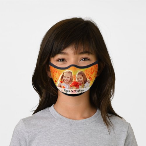 Personalized Family Photo Premium Face Mask