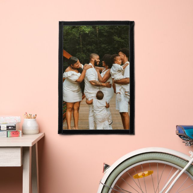 Personalized Family Photo Template Pennant (Insitu 2)