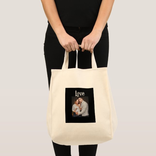 Personalized Family Photo Tote Bag (Front (Product))