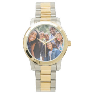 Personalized Family Photo Watch for Mom
