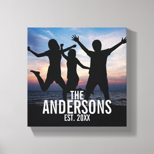 Personalized Family Photo with Family Name