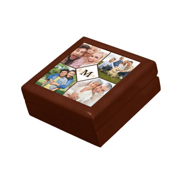 Personalized family photos  gift box (Side)