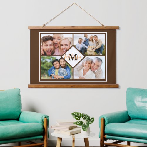 Personalized family photos  hanging tapestry