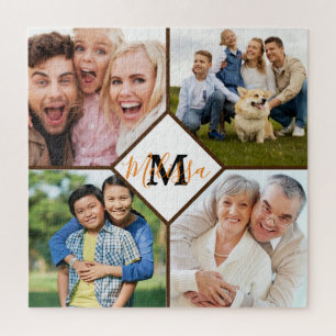 Personalized family photos  jigsaw puzzle