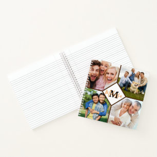 Personalized family photos notebook