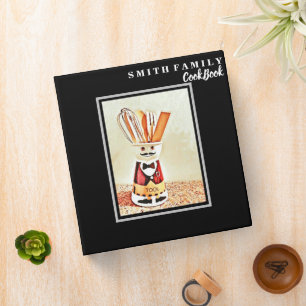 Personalized Family Recipe Cookbook 3 Ring Binder