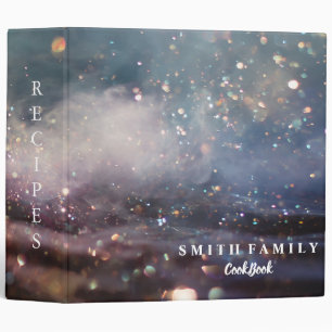 Personalized Family Recipe Cookbook 3 Ring Binder