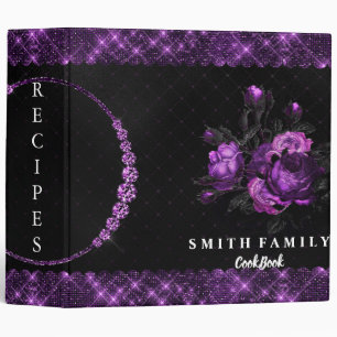 Personalized Family Recipe Cookbook 3 Ring Binder