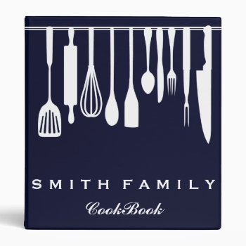 Personalized Family Recipe Cookbook Binder by sunbuds at Zazzle