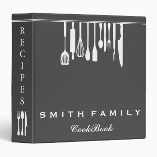 Personalized Family Recipe Cookbook Binder