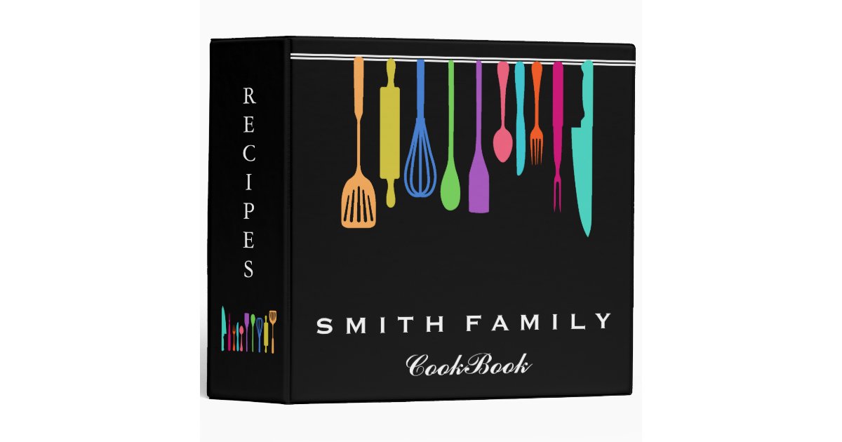 personalized-family-recipe-cookbook-binder-zazzle