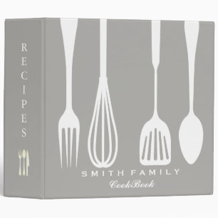 Personalized Family Recipe Cookbook Binder