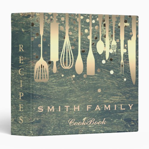 Personalized Family Recipe Cookbook Wood 3 Ring Bi 3 Ring Binder