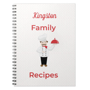 Personalized Family Recipes with Italian Chef Notebook