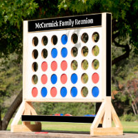 Personalized Family Reunion Black White Custom